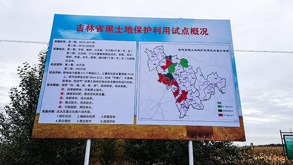 試點區里的項目概況牌 試點區里的項目概況牌